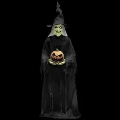 Morris 7' Animated Witch Halloween Prop