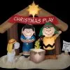Morris Airblown Peanut Nativity Scene -The Horror Dome Store airblown peanut nativity scene 29123605135408