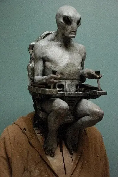 The Horror Dome "Alien Mind Control" HD Studios Pro Halloween Mask 8 The Horror Dome "Alien Mind Control" HD Studios Pro Halloween Mask - Image 6