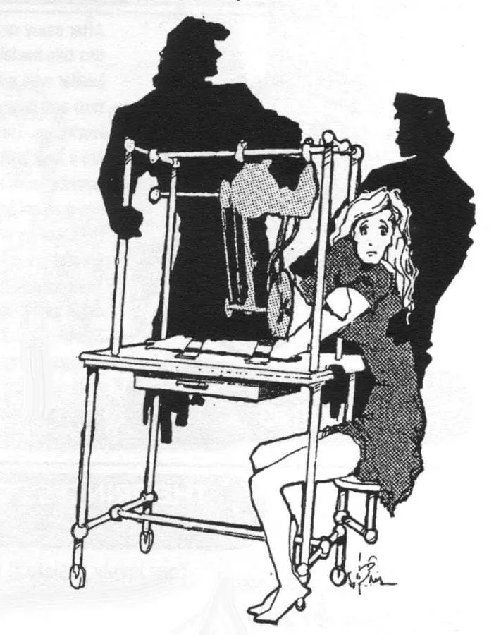 Morris "Arm Amputation" Halloween Illusion Plans 3 Morris "Arm Amputation" Halloween Illusion Plans