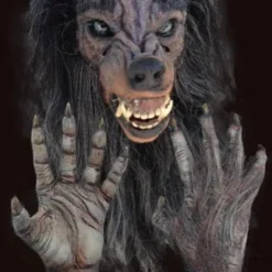 The Horror Dome "Bad Moon Werewolf" HD Studios Pro Mask And Hands Set