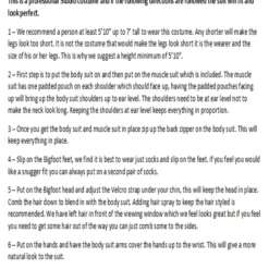 The Horror Dome "Bigfoot" HD Studios Pro Costume 13 The Horror Dome "Bigfoot" HD Studios Pro Costume -The Horror Dome Store bigfoot hd studios pro costume 29860893818928 scaled
