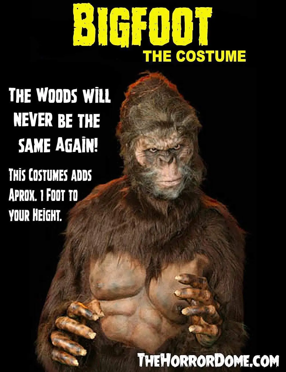 The Horror Dome "Bigfoot" HD Studios Pro Costume 3 The Horror Dome "Bigfoot" HD Studios Pro Costume