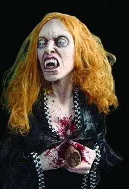 Distortions "Blood Thirsty Vampire" Electric Animated Halloween Prop 3 Distortions "Blood Thirsty Vampire" Electric Animated Halloween Prop