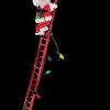 Morris "Climbing Santa" Animated Christmas Decoration