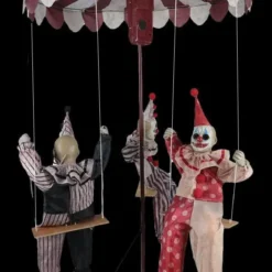 Morris "Clown Go-Round" Electric Animated Halloween Prop