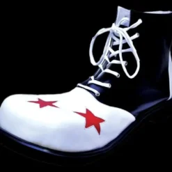 Morris "Clown Shoes - Black & White" Halloween Costume Shoes