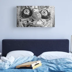 The Horror Dome Clownin Around Canvas Print -The Horror Dome Store clownin around canvas print 29934376419376