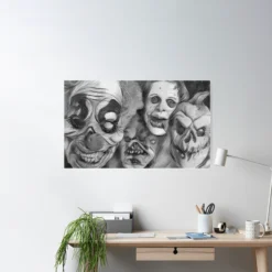 The Horror Dome Clownin Around Poster -The Horror Dome Store clownin around poster 29931445583920