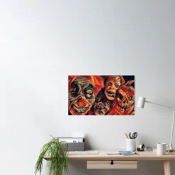 The Horror Dome Clownin Around Poster -The Horror Dome Store clownin around poster 29931445616688