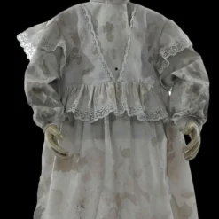 Morris "Cracked Victorian Doll" Halloween Prop