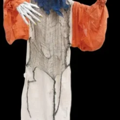 Morris "Creepy Clown" Hanging Halloween Decoration - 60 Inch