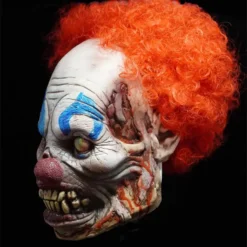 The Horror Dome "Decomposing Damien The Clown" HD Comfort Mask -The Horror Dome Store decomposing damien the clown hd studios comfort fit halloween mask new for 2020 15326368792624