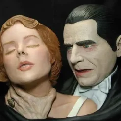 The Horror Dome "Dracula Thirst" Life-Size Resin Bust Halloween Decoration