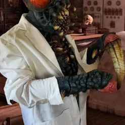 The Horror Dome "Evolve Bug In Lab Coat" HD Studios Pro Costume 17 The Horror Dome "Evolve Bug In Lab Coat" HD Studios Pro Costume -The Horror Dome Store evolve bug in lab coat hd studios pro halloween costume 2092577980449