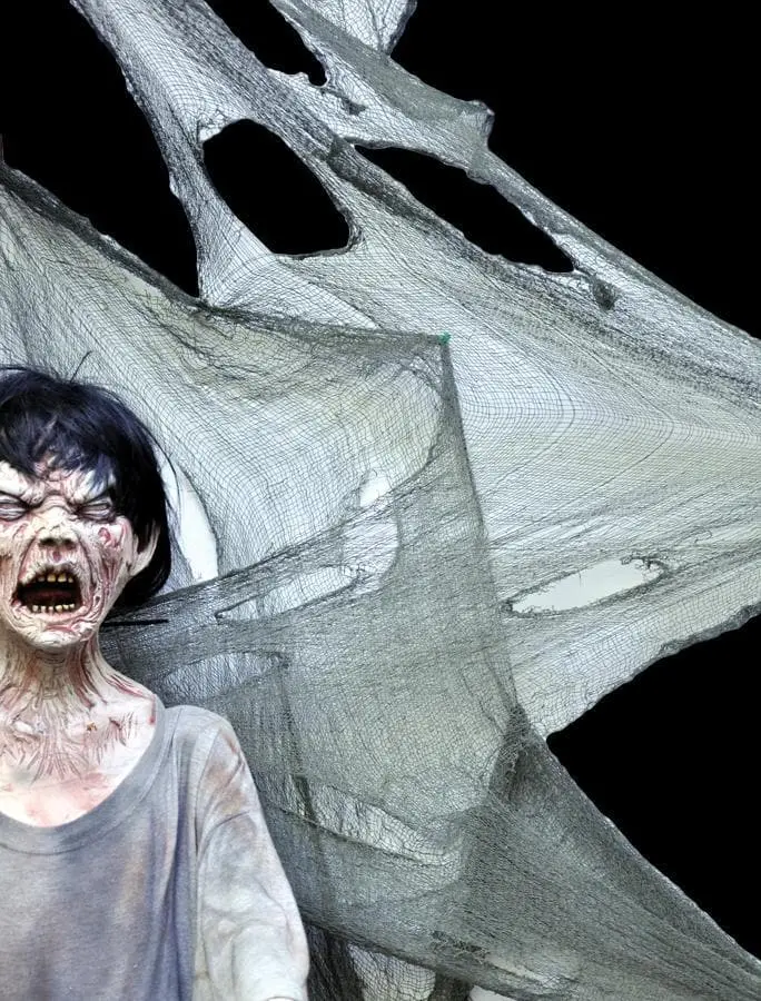 Morris "Freaky Fabric" Haunted House Decoration 3 Morris "Freaky Fabric" Haunted House Decoration