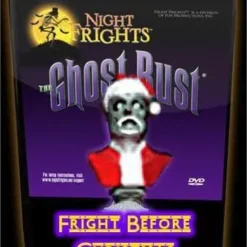 Night Frights "Ghost Bust - Fright Before Christmas" Animated Haunted Projection Prop