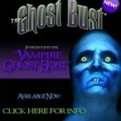 Night Frights "Ghost Bust - Vampire" Animated Haunted Projection Prop