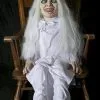 Morris "Ghost Girl" Electric Animated Halloween Prop -The Horror Dome Store ghost girl electric animated halloween prop 8179711617