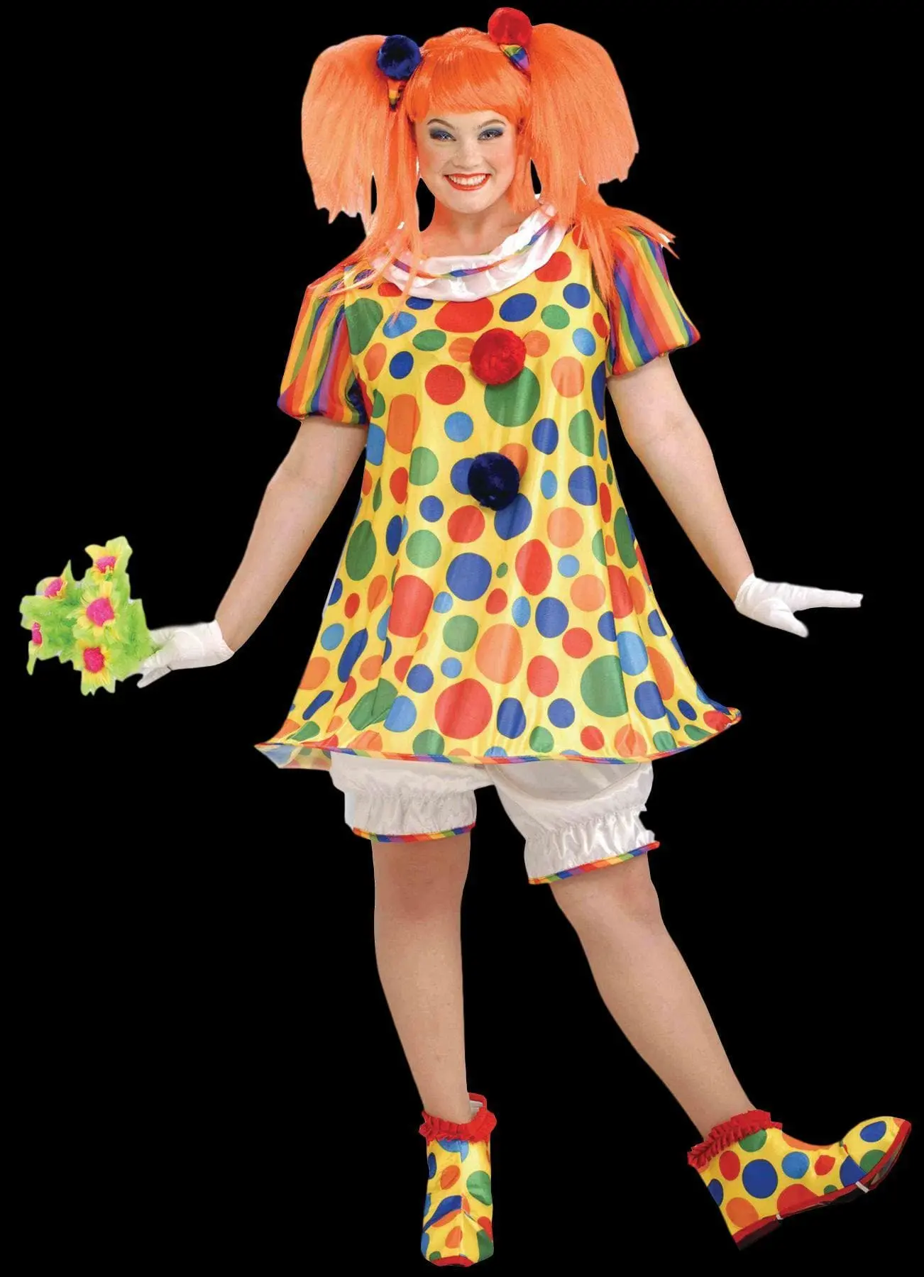Morris "Giggles The Clown" Costume (Plus Size) 3 Morris "Giggles The Clown" Costume (Plus Size)
