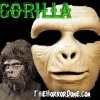 Morris "Gorilla" Prosthetic -The Horror Dome Store gorilla latex full face halloween prosthetic 8179744513