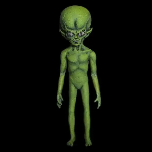 Distortions "Green Martian" Alien Prop 3 Distortions "Green Martian" Alien Prop