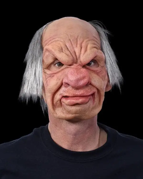 Zagone "Grumpy Old Man" Moving Mouth Mask 3 Zagone "Grumpy Old Man" Moving Mouth Mask