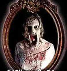 Night Frights "Haunted Mirror - Scary Mary" Professional Animated Halloween Decoration -The Horror Dome Store haunted mirror scary mary professional animated halloween decoration 28755367591984