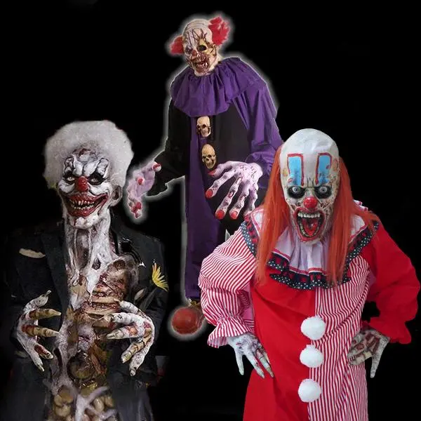The Horror Dome "Horror Clown" HD Studios Pro Costumes - 3x Package Deal 3 The Horror Dome "Horror Clown" HD Studios Pro Costumes - 3x Package Deal