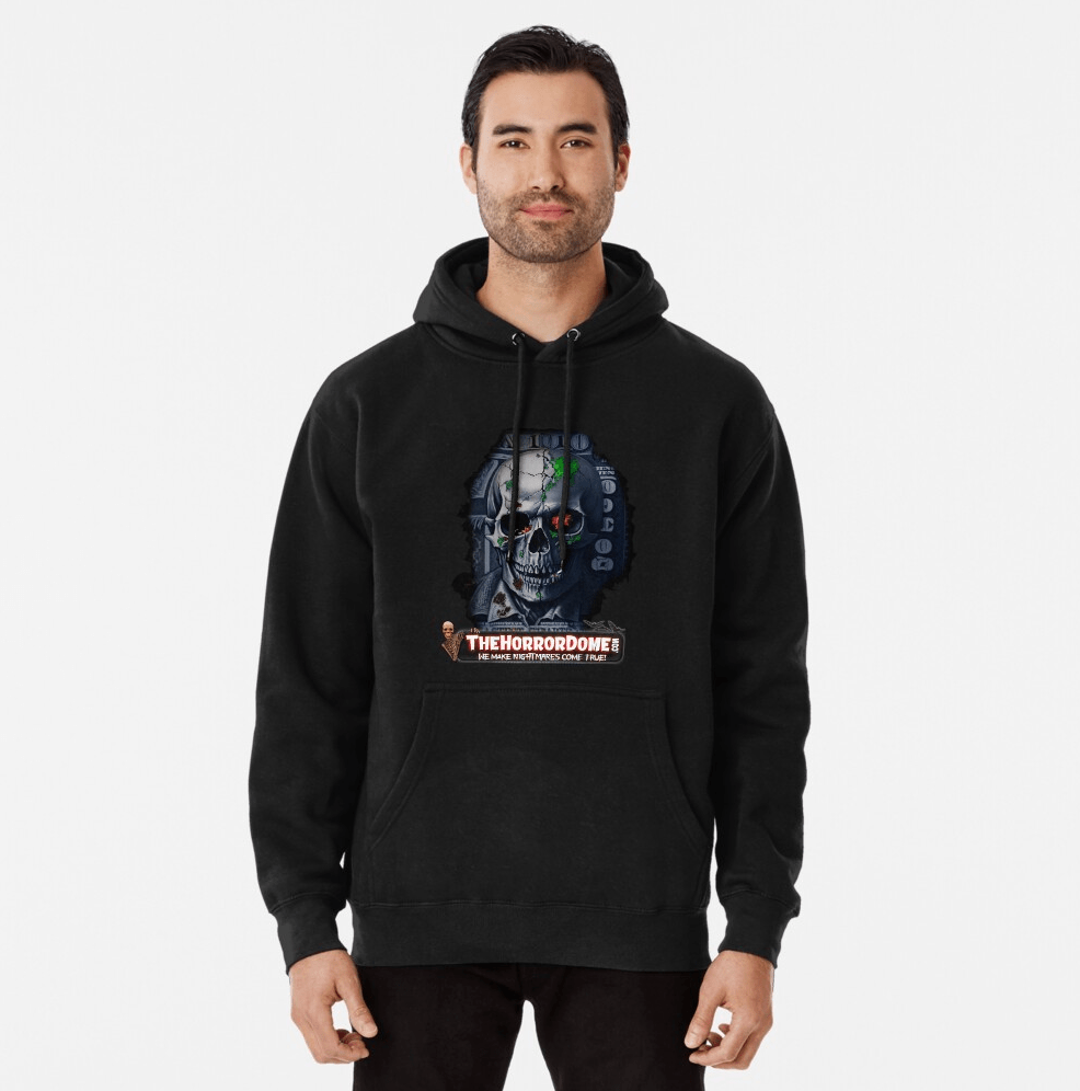 The Horror Dome HorrorDome Zombie Skull Pullover Hoodie 3 The Horror Dome HorrorDome Zombie Skull Pullover Hoodie