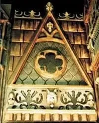 Morris "House Of The Dead - Gable" Haunted House Facade