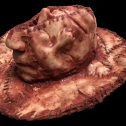 SpellBound FX And Art "Human Skin Hat" Halloween Costume Prop -The Horror Dome Store human skin hat halloween costume prop 14528064978992