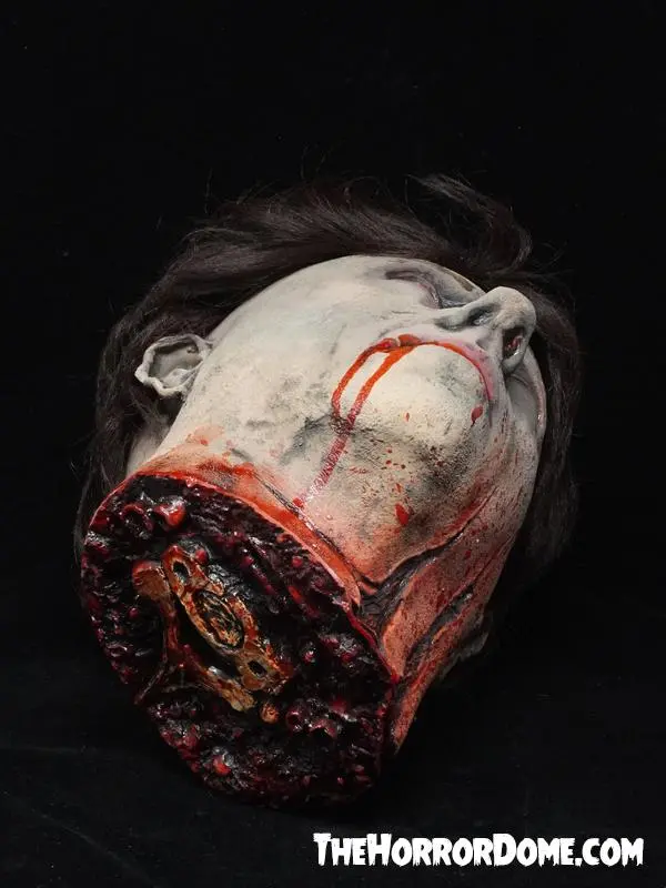 The Horror Dome "Jonathan Severed Head" HD Studios Ultra Realistic Halloween Prop 4 The Horror Dome "Jonathan Severed Head" HD Studios Ultra Realistic Halloween Prop - Image 2