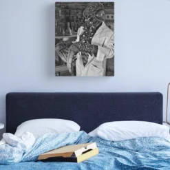 The Horror Dome Lab Experiment Canvas Print -The Horror Dome Store lab experiment canvas print 29934411382832