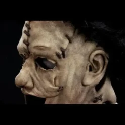 CFX "Leather Hood" Silicone Mask -The Horror Dome Store leather hood silicone halloween mask with hair 20360382593