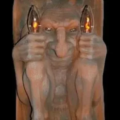 Morris "Lighted Gargoyle Wall Mount" Haunted House Decoration
