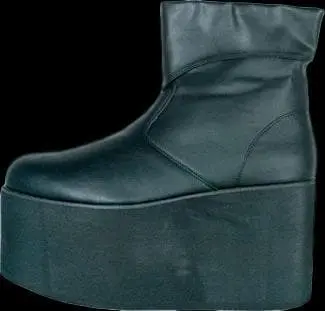 Morris "Monster Boots - Men's/Black" Halloween Costume Accessory 3 Morris "Monster Boots - Men's/Black" Halloween Costume Accessory