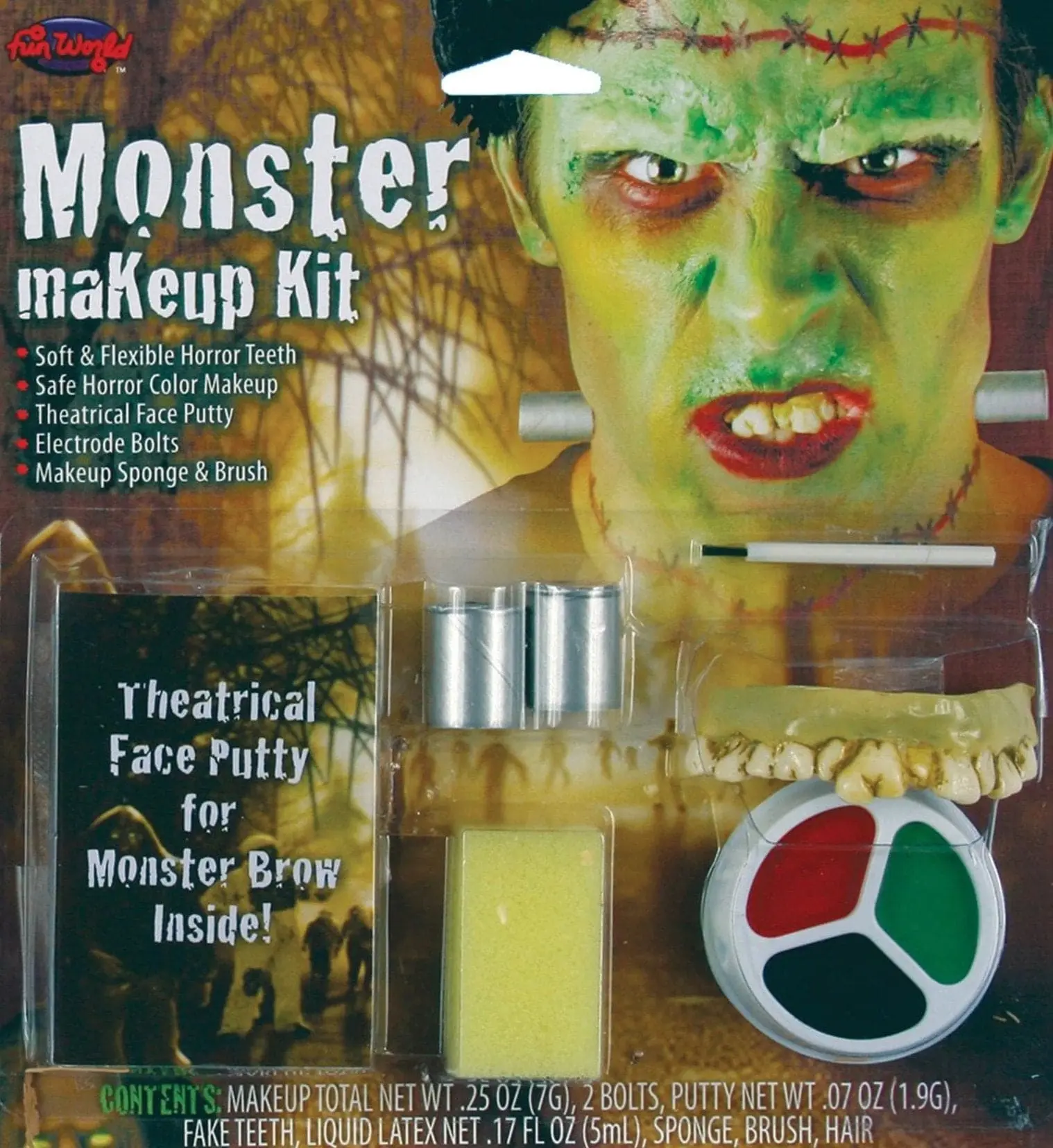 Morris Monster Makeup Kit 3 Morris Monster Makeup Kit
