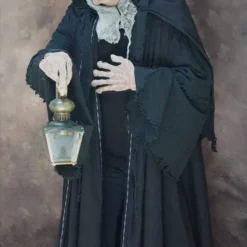 The Horror Dome "Movie Quality Black Robe" Costume -The Horror Dome Store movie quality creature robe halloween costume robe 15355487387696