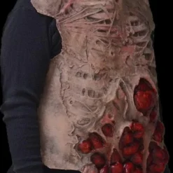 The Horror Dome Movie Quality Rotted Zombie Chest" Halloween Costume Accessory -The Horror Dome Store movie quality rotted zombie chest halloween costume accessory 28904314601520