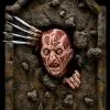 The Horror Dome "Nightmare On Elm Street - Freddy Tombstone" Hanging Halloween Decoration