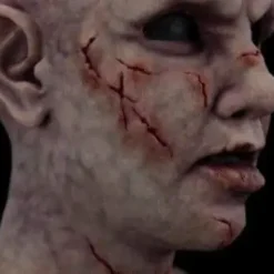CFX "Pasusie The Ghoul" Silicone Mask -The Horror Dome Store pasusie the ghoul silicone halloween mask 12879614869552