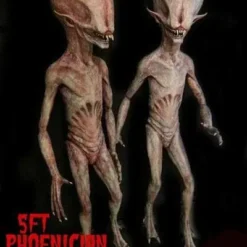 Midnight Studios "Phoenician Alien" Professional Halloween Prop - 5 Feet Tall