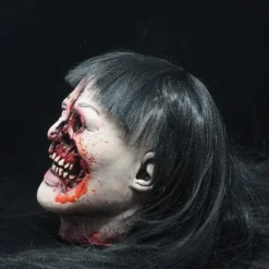 The Horror Dome "Regan Severed Head" HD Studios Ulta Realistic Halloween Prop -The Horror Dome Store regan severed head hd studios ulta realistic halloween prop 28761414828080