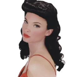 Morris "Retro-Style Pin Up Babe" Halloween Wig