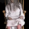 Distortions "Rocking Grandma" Electric Animated Halloween Prop -The Horror Dome Store rocking grandma electric animated halloween prop 14315684134960