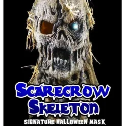 The Horror Dome "Scarecrow Skeleton" HD Studios Pro Mask 11 The Horror Dome "Scarecrow Skeleton" HD Studios Pro Mask -The Horror Dome Store scarecrow skeleton hd studios pro halloween mask 28757562032176