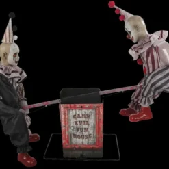 Morris "See Saw Clowns" Electric Halloween Animated Prop