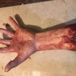 SpellBound FX And Art "Severed Left Male Hand - Silicone" Human Body Part Halloween Prop -The Horror Dome Store severed left male hand silicone human body part halloween prop 11943713144880
