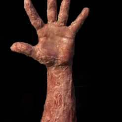 SpellBound FX And Art "Silicone Burned Male Arm" Body Part Halloween Prop